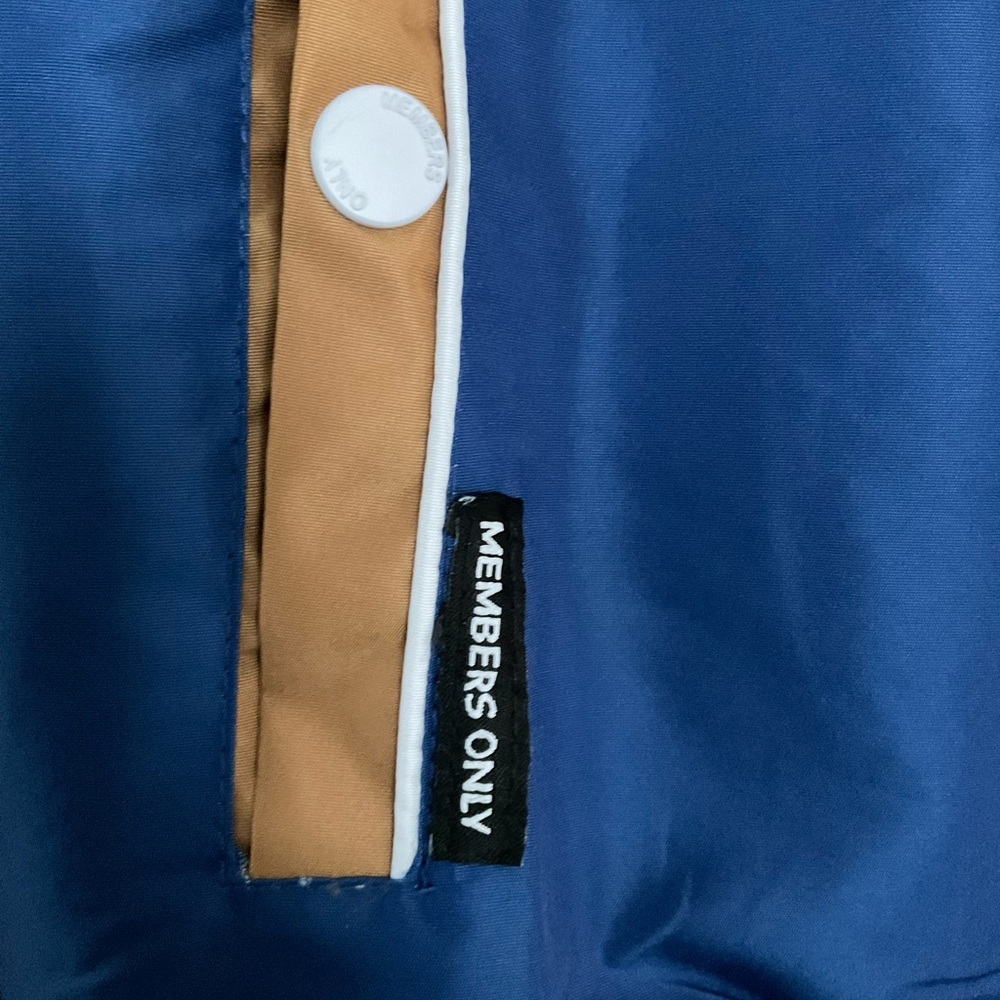 Jean Michel Basquiat Members Only Mens Sz L Mona Lisa Streetwear Windbreaker NWT - Picture 10 of 12